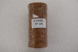 Gewaxed nylon garen camel 1mm 138
