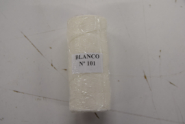 Gewaxed nylon garen blanco 1mm 101