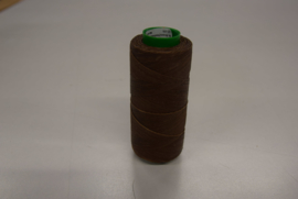 Gewaxed nylon garen brown medium 1,2 mm