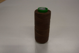 Gewaxed nylon garen brown medium 9158 1mm