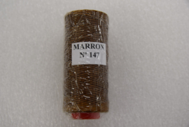 Gewaxed nylon garen marron 1mm 147