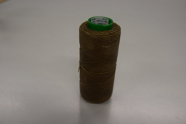 Gewaxed nylon garen taupe  0,8 mm