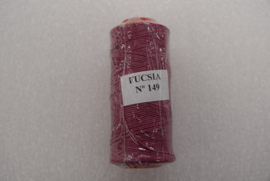 Gewaxed nylon garen fushia 1mm 149