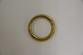 O-Ring massief messing 32 mm.