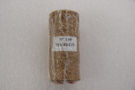 Gewaxed nylon garen marron 1mm 139