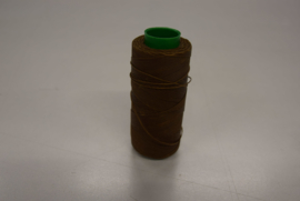 Gewaxed nylon garen cognac medium 1,2 mm