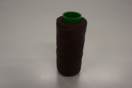 Gewaxed nylon garen caffee brown 1,2 mm