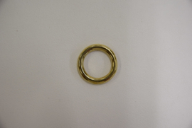 O-Ring massief messing 19 mm.