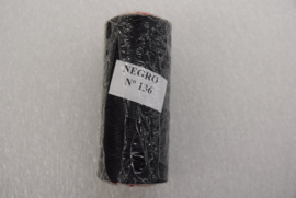 Gewaxed nylon garen negro zwart 1mm 136
