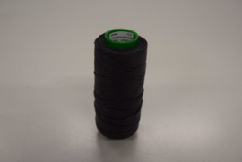 Gewaxed nylon garen dark grey 1,2 mm