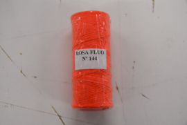 Gewaxed nylon garen fluo rosa 1mm 144