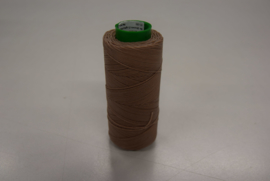 Gewaxed nylon garen brown light  0,8mm