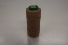 Gewaxed nylon garen brown light  1,2 mm