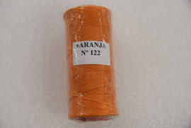Gewaxed nylon garen  maranja 1mm 122