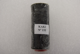 Gewaxed nylon garen kaki 1mm 155