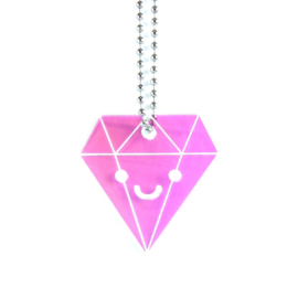 diamant | sleutelhanger acrylaat