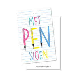 met PENsioen | kadolabels