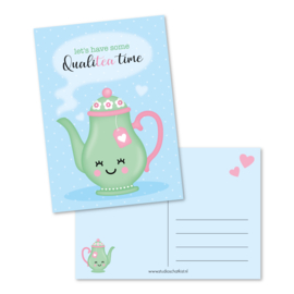 let's have some qualiTEA time | kaarten
