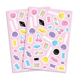 stickervel snoepjes | stickervel A6