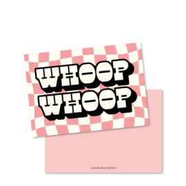 whoop whoop | tekstkaarten