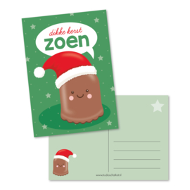 dikke kerst ZOEN | kerstkaarten