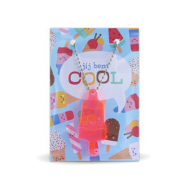 jij bent COOL | sleutelhanger met kaart