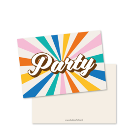 party | tekstkaarten