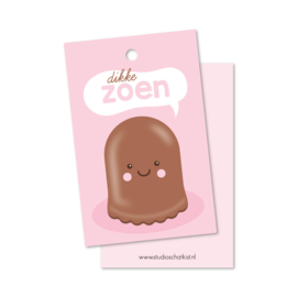 dikke chocolade ZOEN | kadolabels