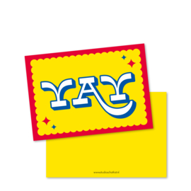 yay | tekstkaarten
