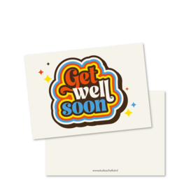 get well soon | tekstkaarten
