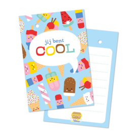 jij bent COOL | sleutelhanger met kaart