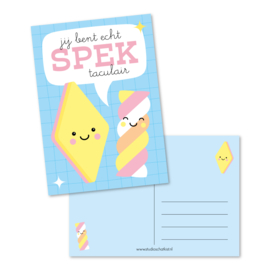 jij bent echt SPEKtaculair | kaarten