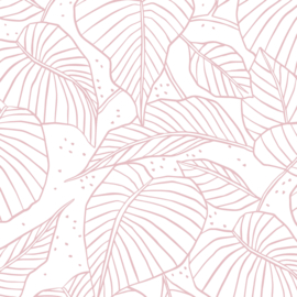 10 VELLEN Vloeipapier | Pink Leaves