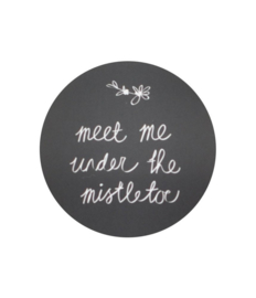 Stickers | Per 10 stuks | Meet me under the mistletoe