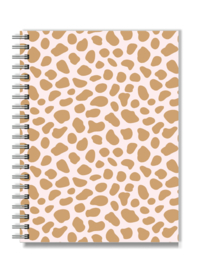 Notitieboek met elastiek naar keuze! | Pink Cheetah