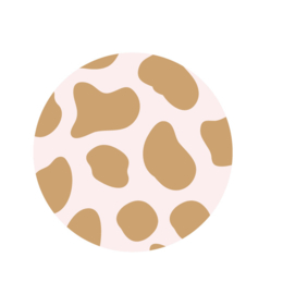 Stickers | Per 10 stuks | Pink Cheetah