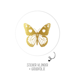 Stickers | Per 10 stuks | Vlinder