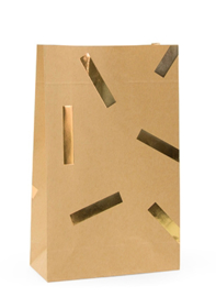 Gift Bag | Blokbodem | Golden Confetti | Medium