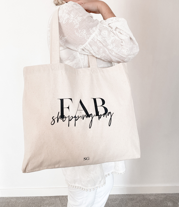 Zee huiswerk graven Katoenen Tas | FAB shopping bag | Tassen | Stationery & Gift