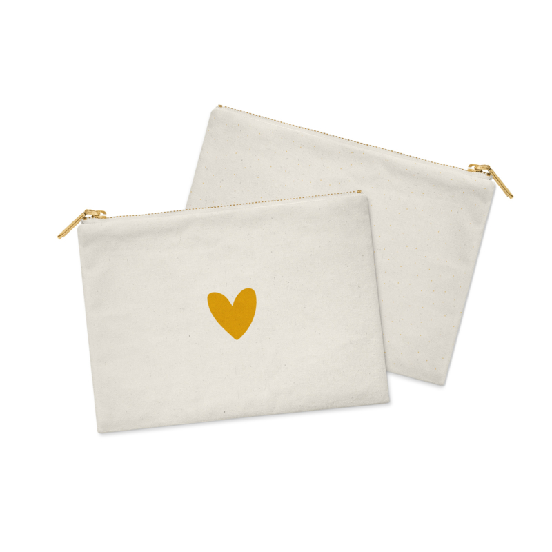 Cosmetic Bag / Etui | Heart of GOLD
