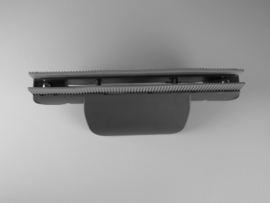 Accessoire vloermondstuk smal, rubber/rubber