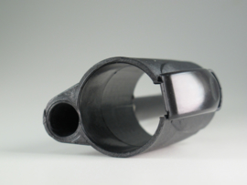 Nozzle grijs stoom & vacuum L=9.0 cm