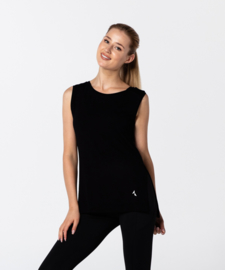 CARPATREE SLIT SHORTSLEEVE T-SHIRT BLACK