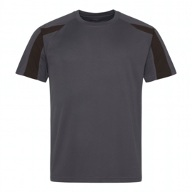 CLIMALITE TEE GREY - BLACK