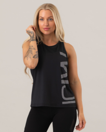 ICANIWILL LOOSE CUT TANKTOP BLACK