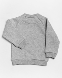 ICANIWILL BABY / PEUTER / KLEUTER SWEATER GREY MELANGE