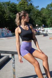 ONELLA SEAMLESS SHORTS PURPLE MELANGE