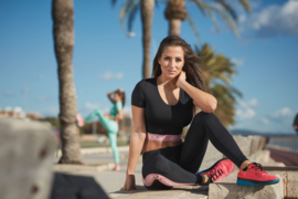 GYM GLAMOUR | RASHGUARD BLACK CROPTOP