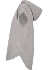 ONELLA SLEEVELESS HOODIE GREY MELANGE