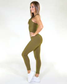 GAVELO POP ARMY GREEN FITNESSLEGGING